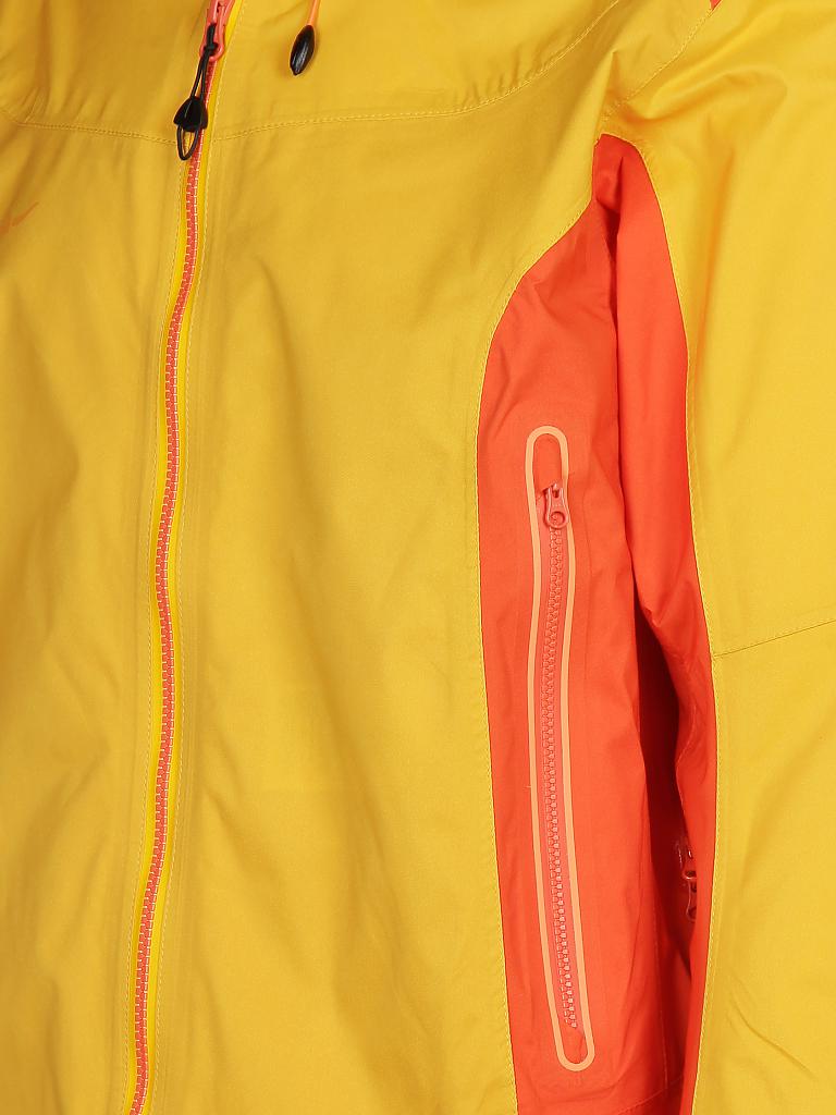 KAIKKIALLA | Herren Wanderjacke Kalvero Sympatex | gelb