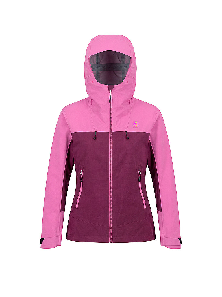 Karpos Damen Tourenjacke Storm 2.0 3L Hoodie dunkelrot