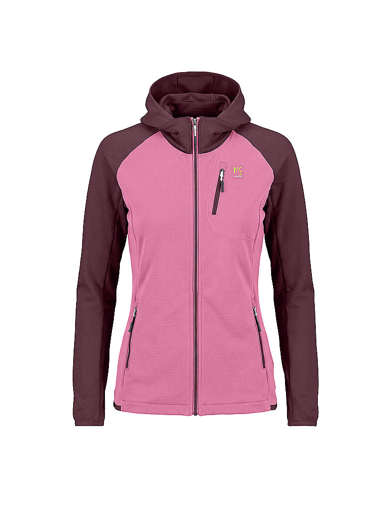 Karpos Damen Touren Fleecejacke Odle Evo Hoodie pink