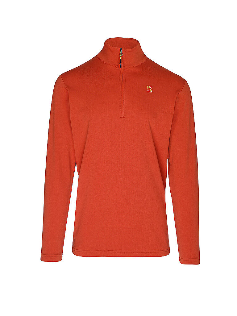 Karpos Herren Touren Zipshirt Pizzocco Evo Fleece rot