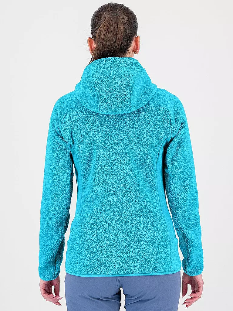 KARPOS | Damen Fleecejacke Polartec Hoodie | blau