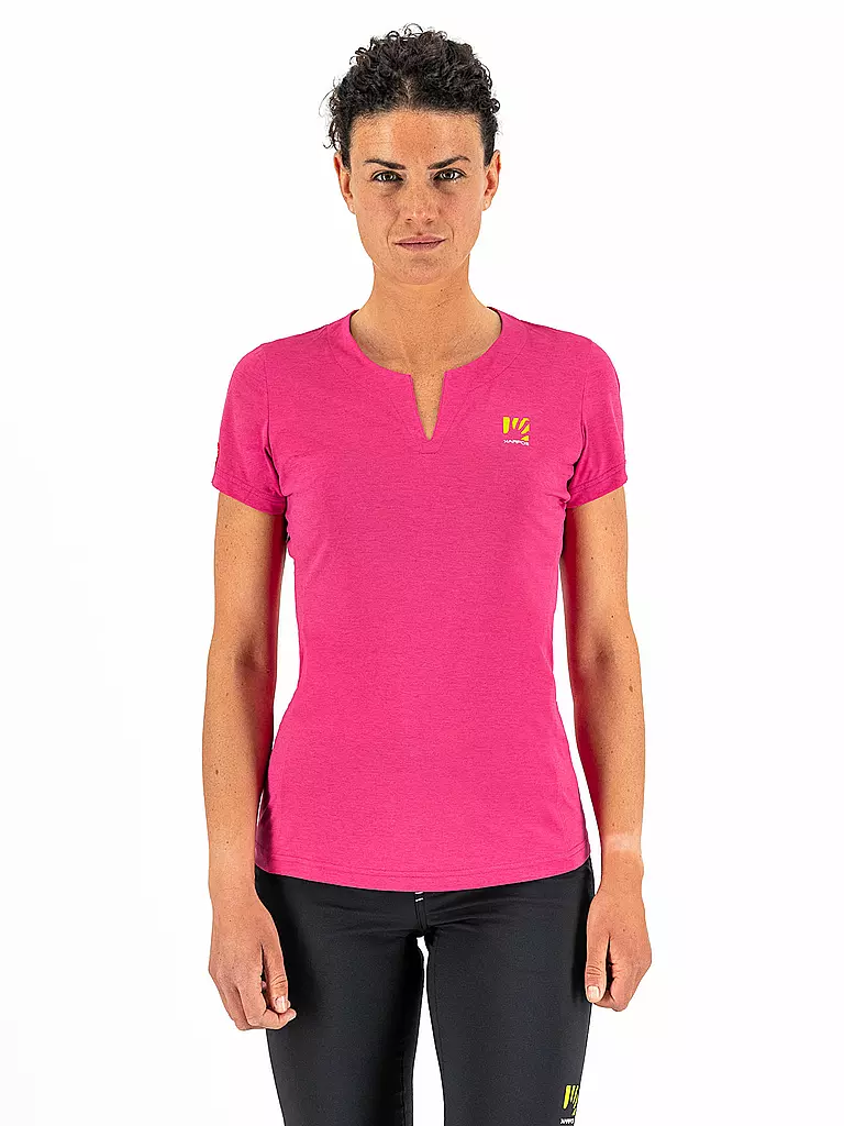 KARPOS | Damen Funktionsshirt K-Performance | rosa