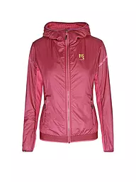 KARPOS | Damen Hybridjacke Federa Hoodie | beere