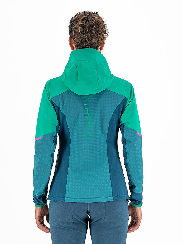KARPOS | Damen Softshelljacke Lede | petrol