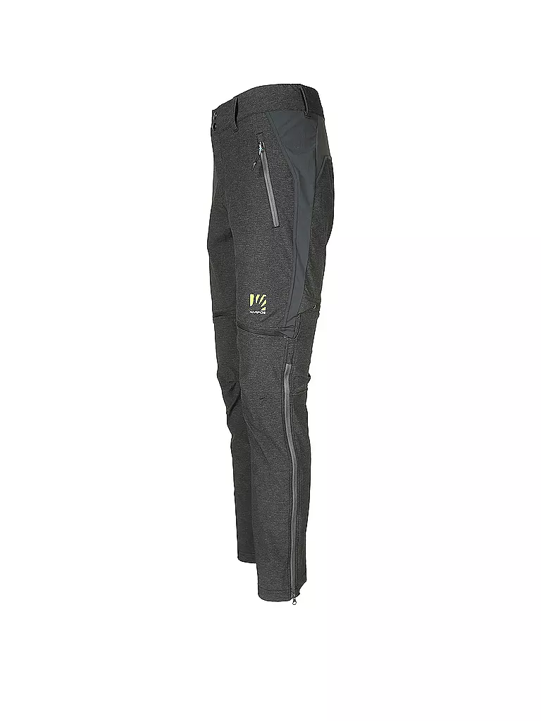 KARPOS | Damen ZipOff Wanderhose Santa Croce | schwarz