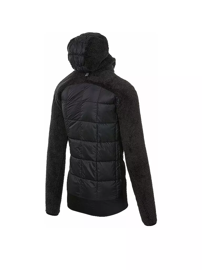 KARPOS | Herren Fleece Hybridjacke Marmarole | schwarz