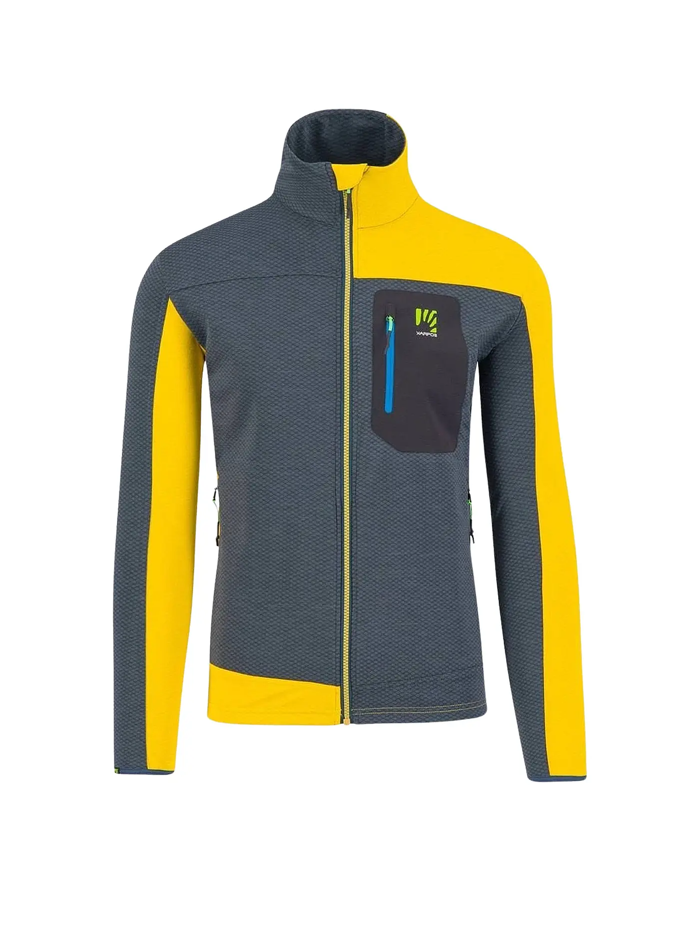 KARPOS | Herren Fleecejacke Cherz | gelb