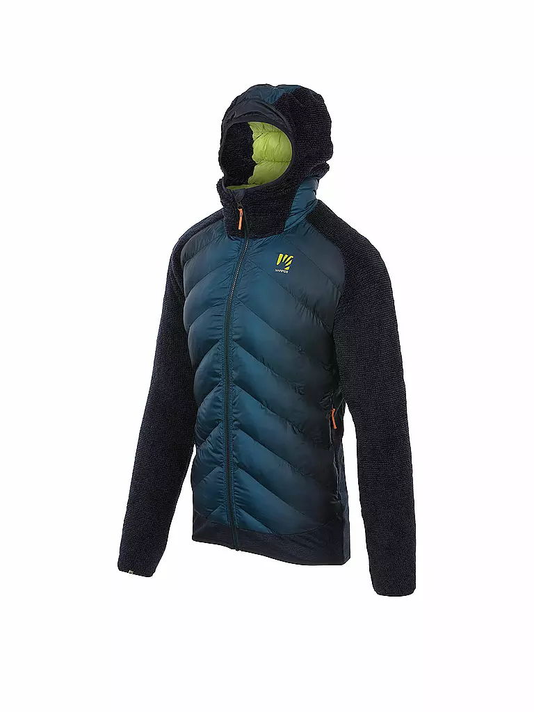 KARPOS | Herren Hybrid Fleecejacke Smart Marmarole | blau