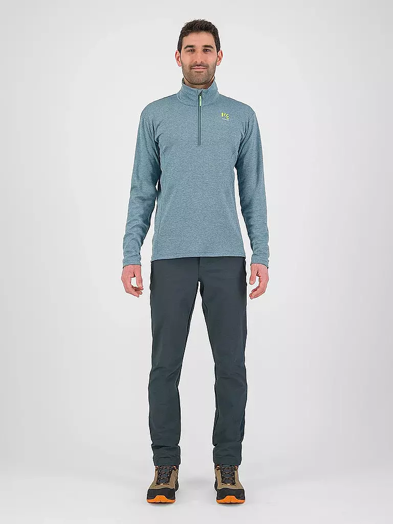 KARPOS | Herren Tourenshirt Pizzocco Half Zip | petrol