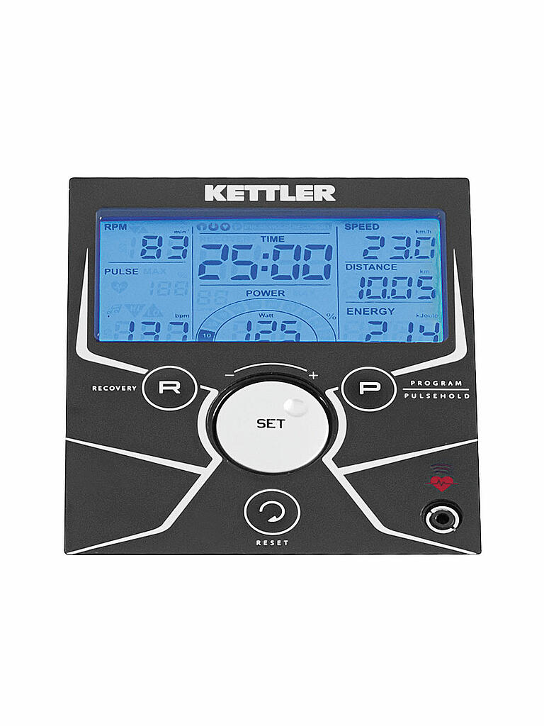 KETTLER | Ergometer E1 | schwarz