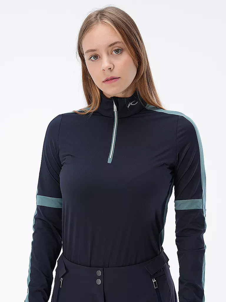 KJUS | Damen Ski Unterzieher Race Midlayer Half-Zip | weiss