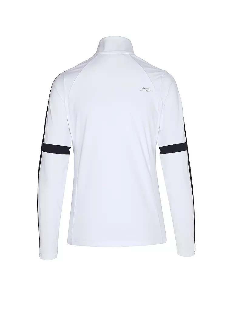 KJUS | Damen Ski Unterzieher Race Midlayer Half-Zip | weiss