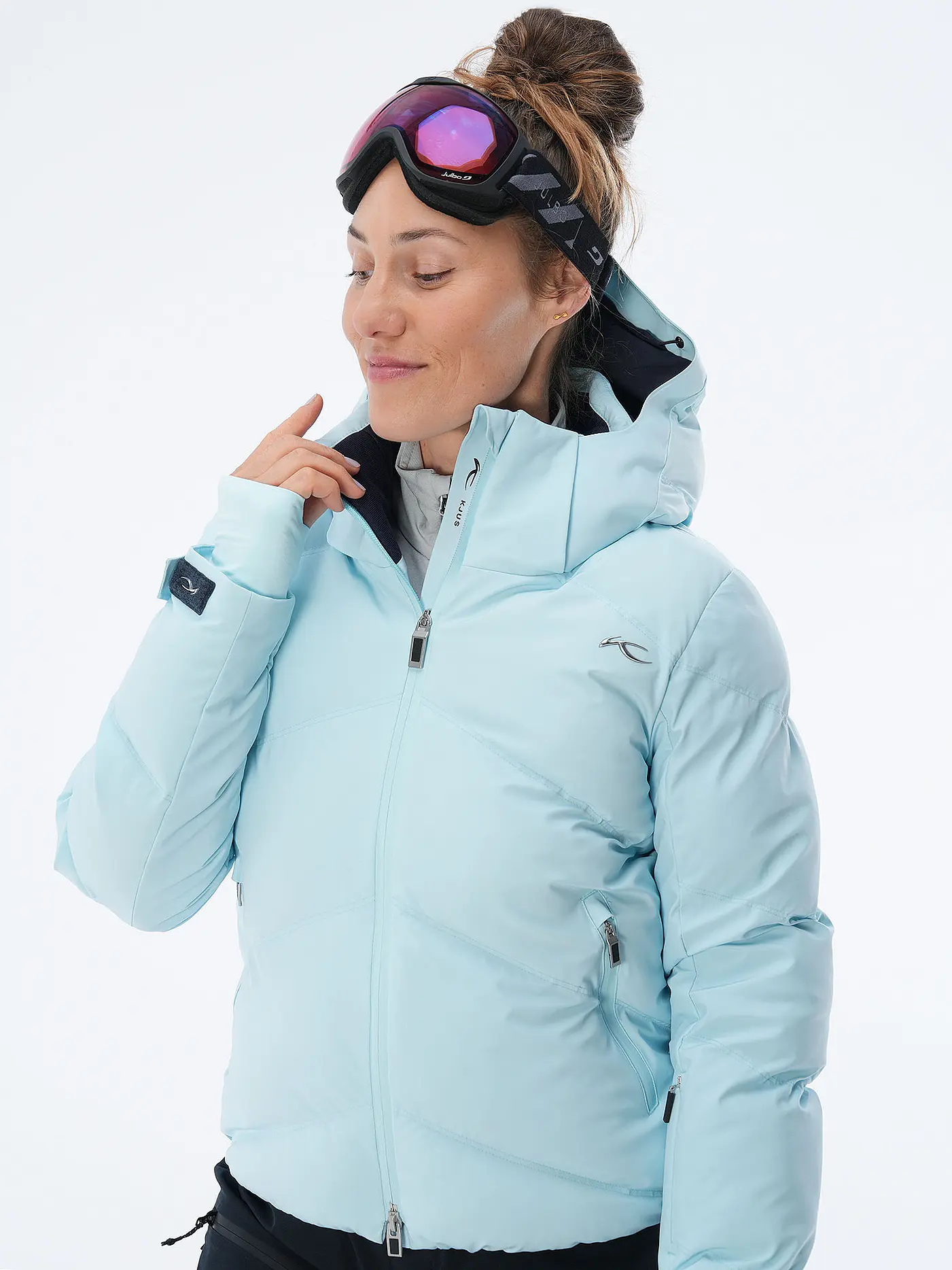 KJUS | Damen Skijacke Bluebird | hellblau