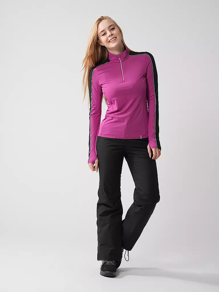 KJUS | Damen Unterzieh Zipshirt Race | beere