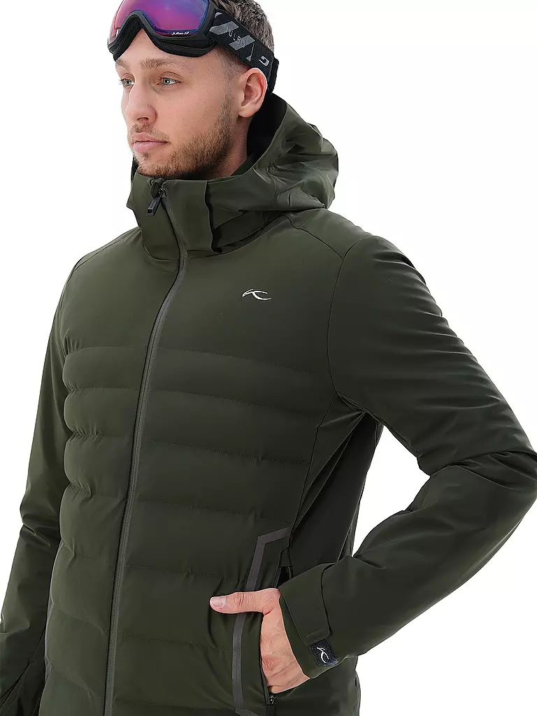 KJUS | Herren Skijacke Green Line | olive