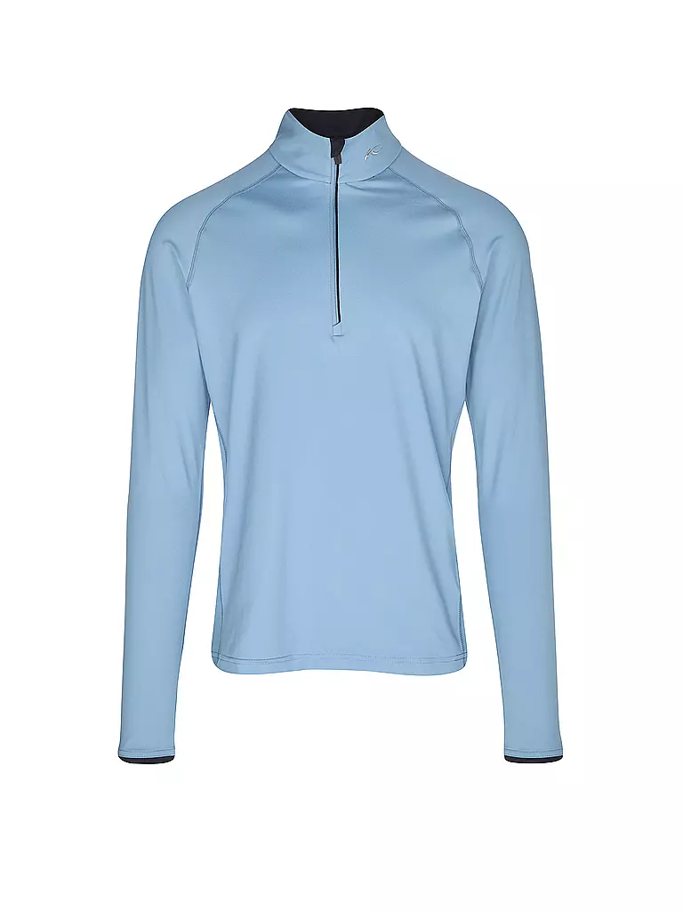 KJUS | Herren Unterzieh Zipshirt Feel | blau