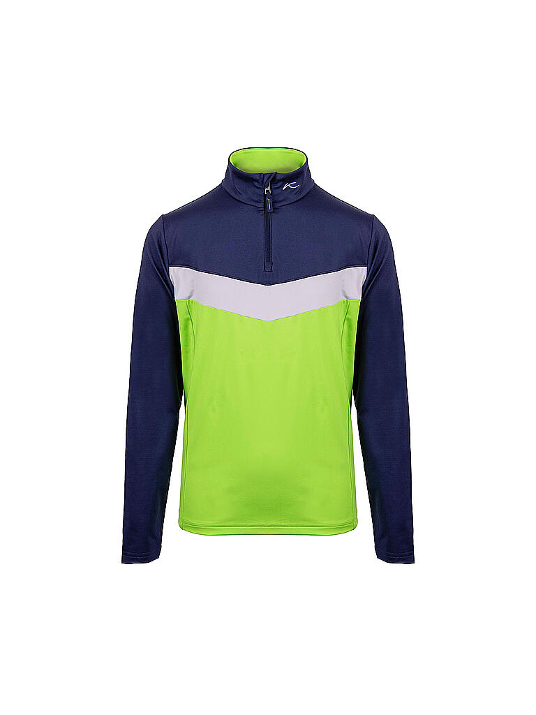 KJUS | Jungen Unterzieh Zipshirt Gian | dunkelblau