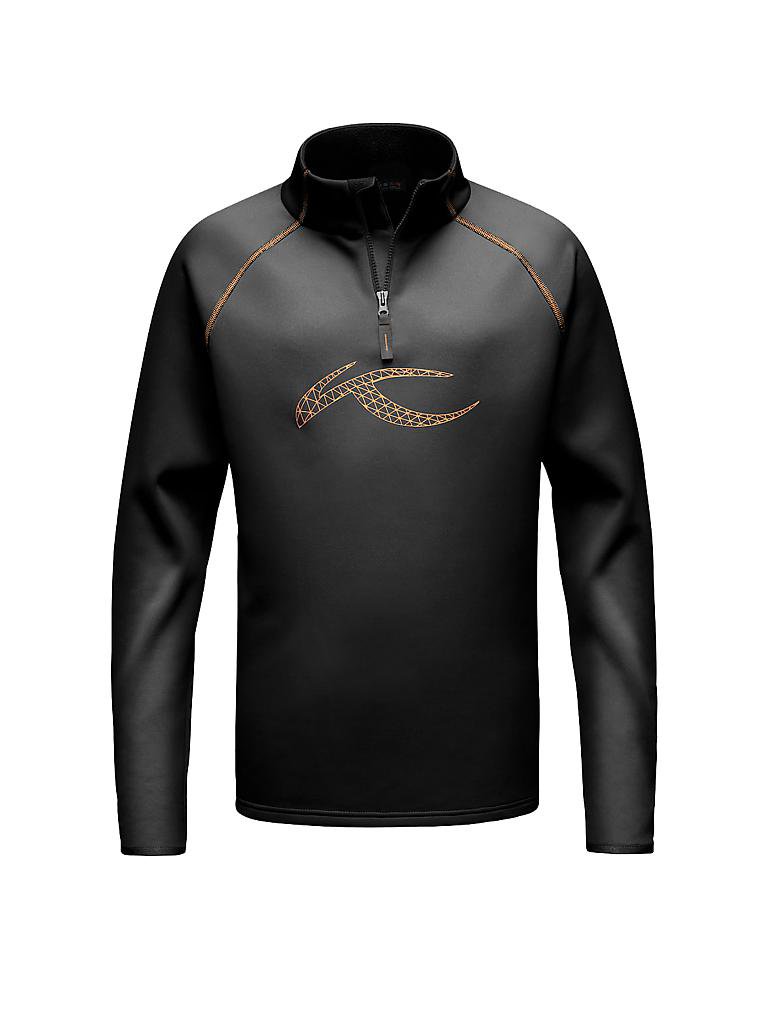 KJUS | Kinder Ski-Funktionsshirt | schwarz