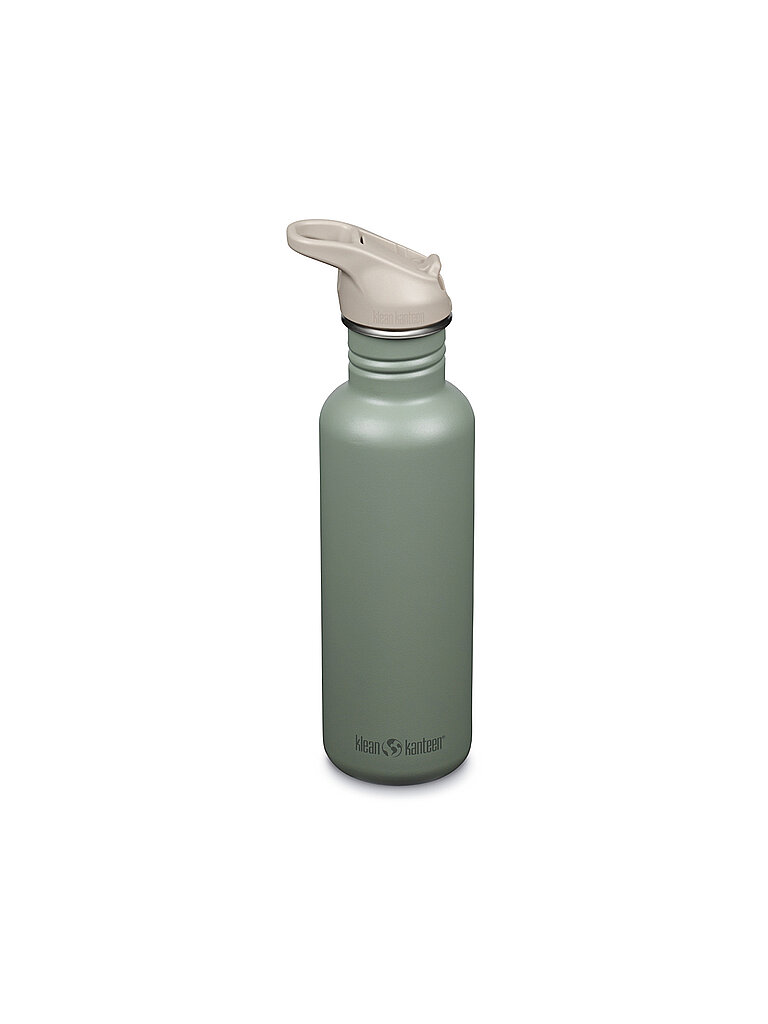 KLEAN KANTEEN Trinkflasche Classic 800ml Flip Sport Cap olive — Bild 2