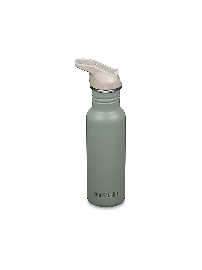 KLEAN KANTEEN Trinkflasche Classic Flip Seal Sport Cap Wistraw 532ml olive — Bild 2