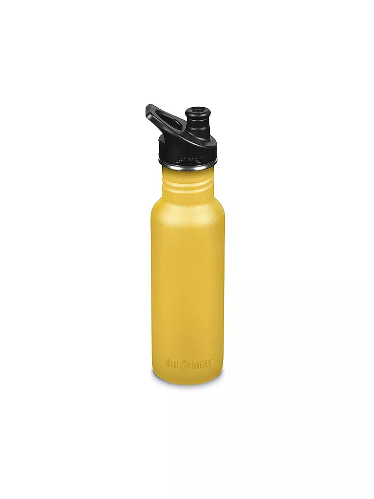 KLEAN KANTEEN | Edelstahl Trinkflasche Classic 532ml Sport Cap Old Gold | gold