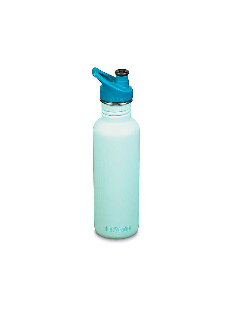 KLEAN KANTEEN | Edelstahl Trinkflasche Classic 800ml Sport Cap Blue Tint | blau