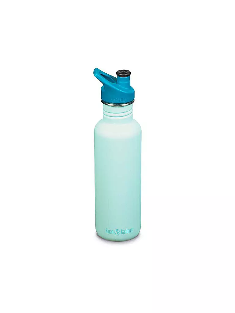 KLEAN KANTEEN | Edelstahl Trinkflasche Classic 800ml Sport Cap Blue Tint | blau