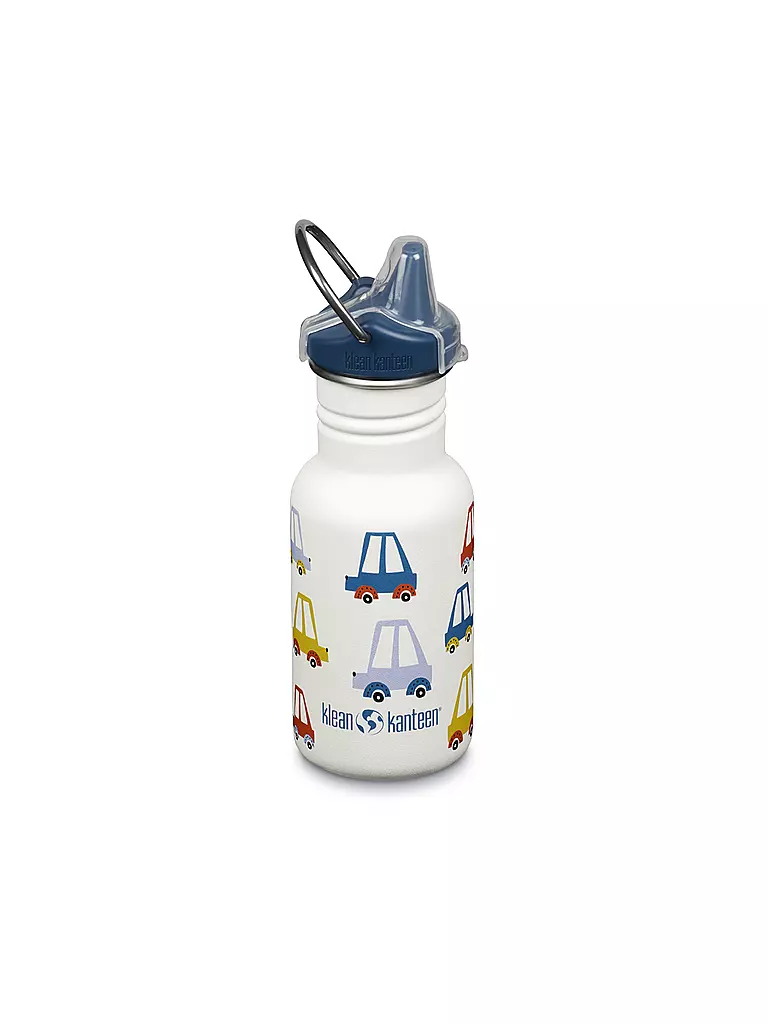 KLEAN KANTEEN | Kinder Trinkflasche Classic 355ml Sippy Cap  | weiss