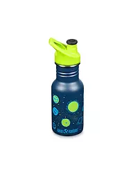 KLEAN KANTEEN | Kinder Trinkflasche Classic einwandig 12 oz (355 ml) mit Sport Cap | blau