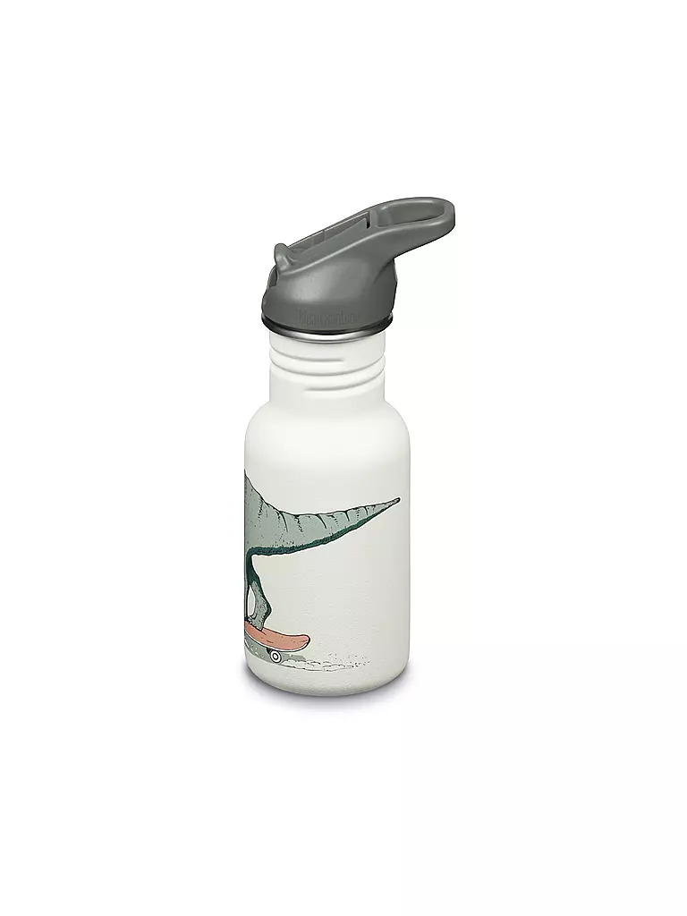 KLEAN KANTEEN | Kinder Trinkflasche Flip Seal Sport Cap Wistraw 355ml | lila