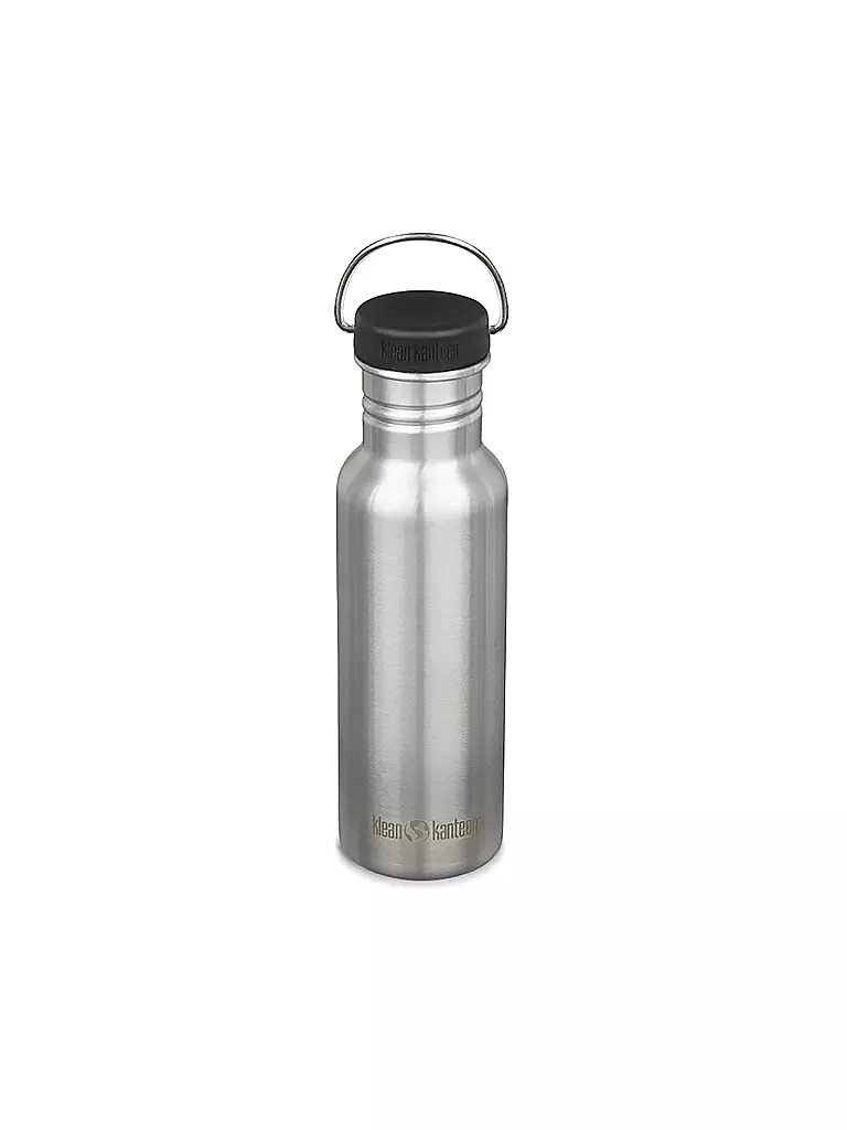 KLEAN KANTEEN | Trinkflasche Classic 800ml Loop Cap | silber