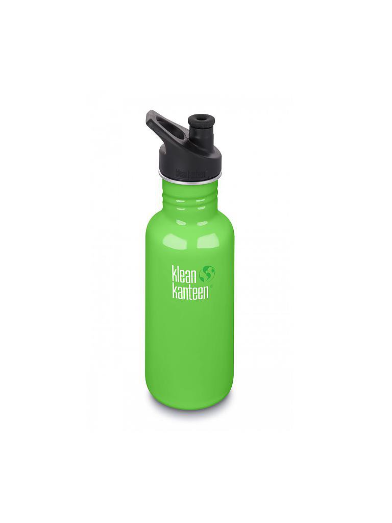 KLEAN KANTEEN Trinkflasche Classic Einwandig 18 oz (532 ml) mit Sport