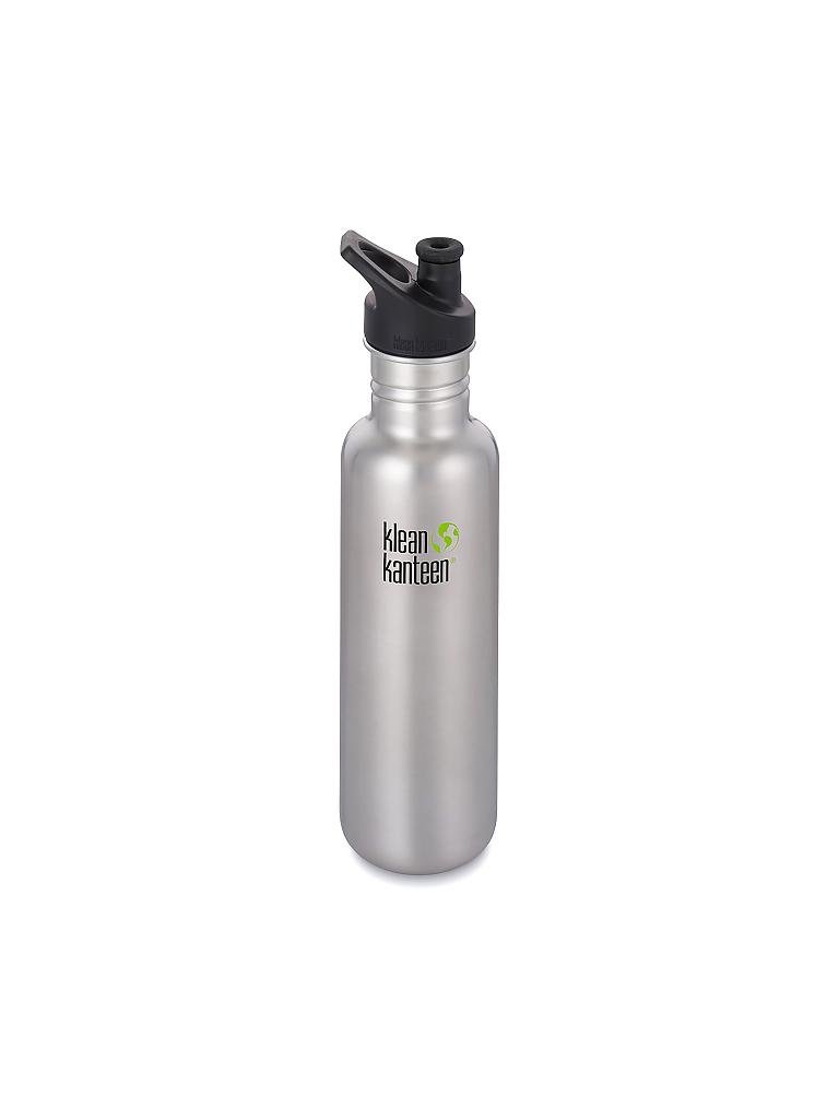 KLEAN KANTEEN Trinkflasche Classic einwandig 27 oz (800 ml) mit Sport