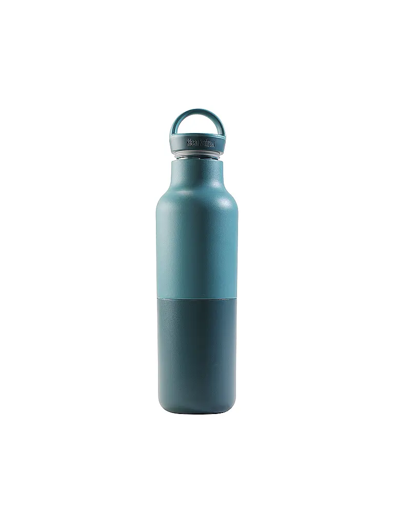 KLEAN KANTEEN | Trinkflasche Edelstahl Rise Classic Arch Loop Cap 592ml | petrol