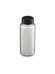 KLEAN KANTEEN | Trinkflasche Edelstahl Wide Loop Cap 1182ml  | silber