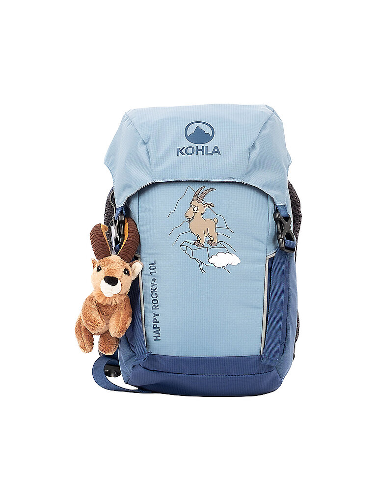 KOHLA Kinder Rucksack Happy 10L blau