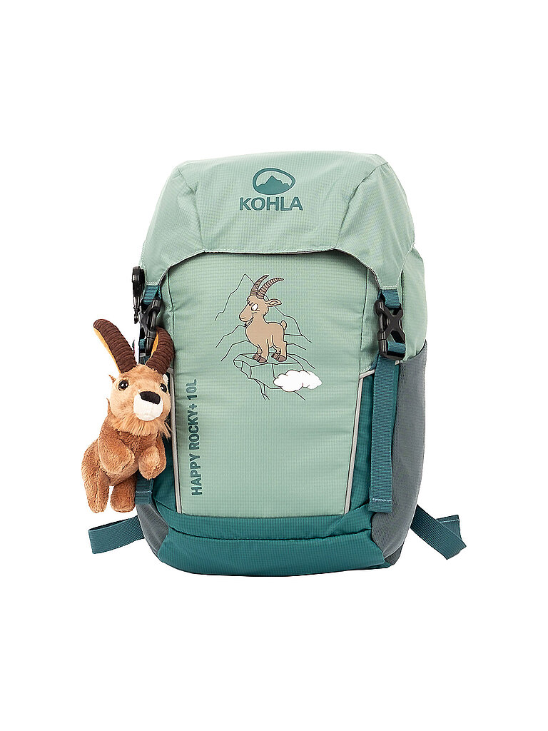 KOHLA Kinder Rucksack Happy 10L grün