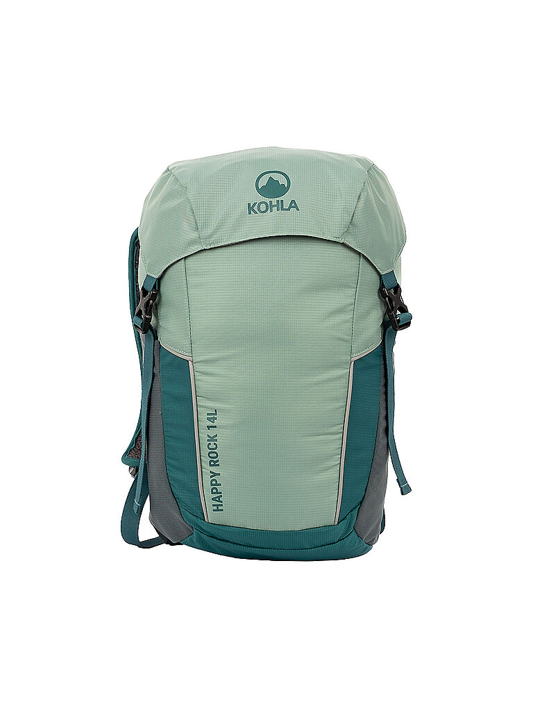 KOHLA Kinder Wanderrucksack Happy Rock 14L grün