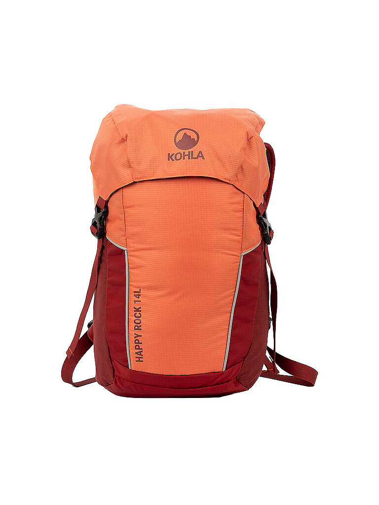 KOHLA Kinder Wanderrucksack Happy Rock 14L rot