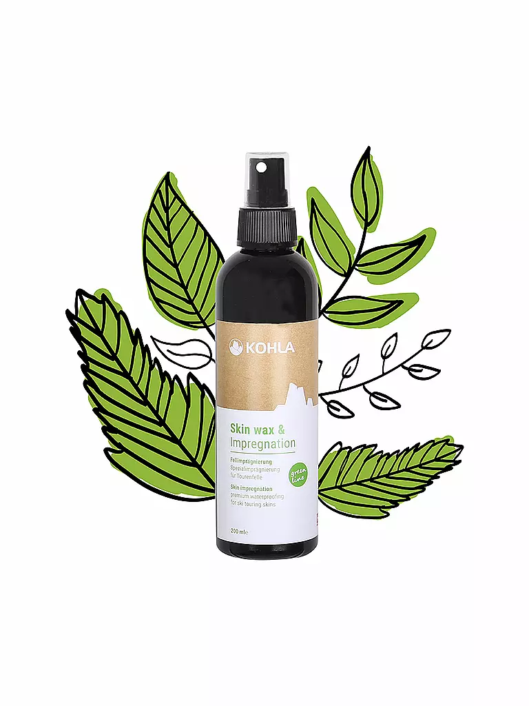 KOHLA | Green Line Fellimprägnierspray 200ml | schwarz