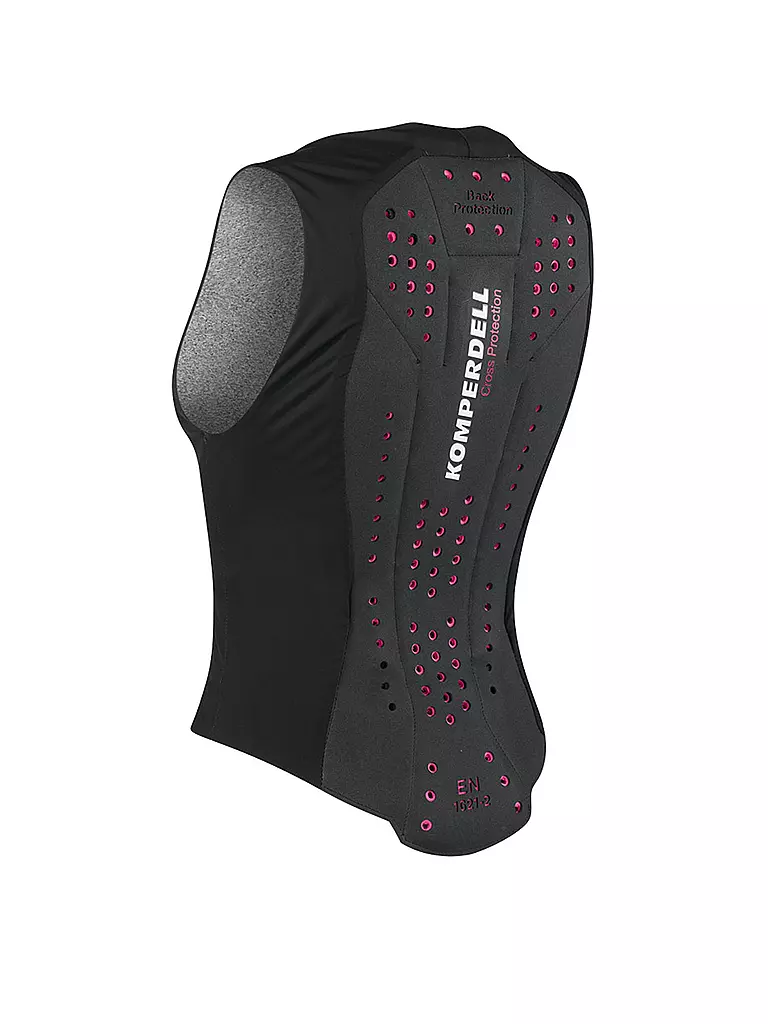 KOMPERDELL | Damen Protektorweste Air Vest | schwarz