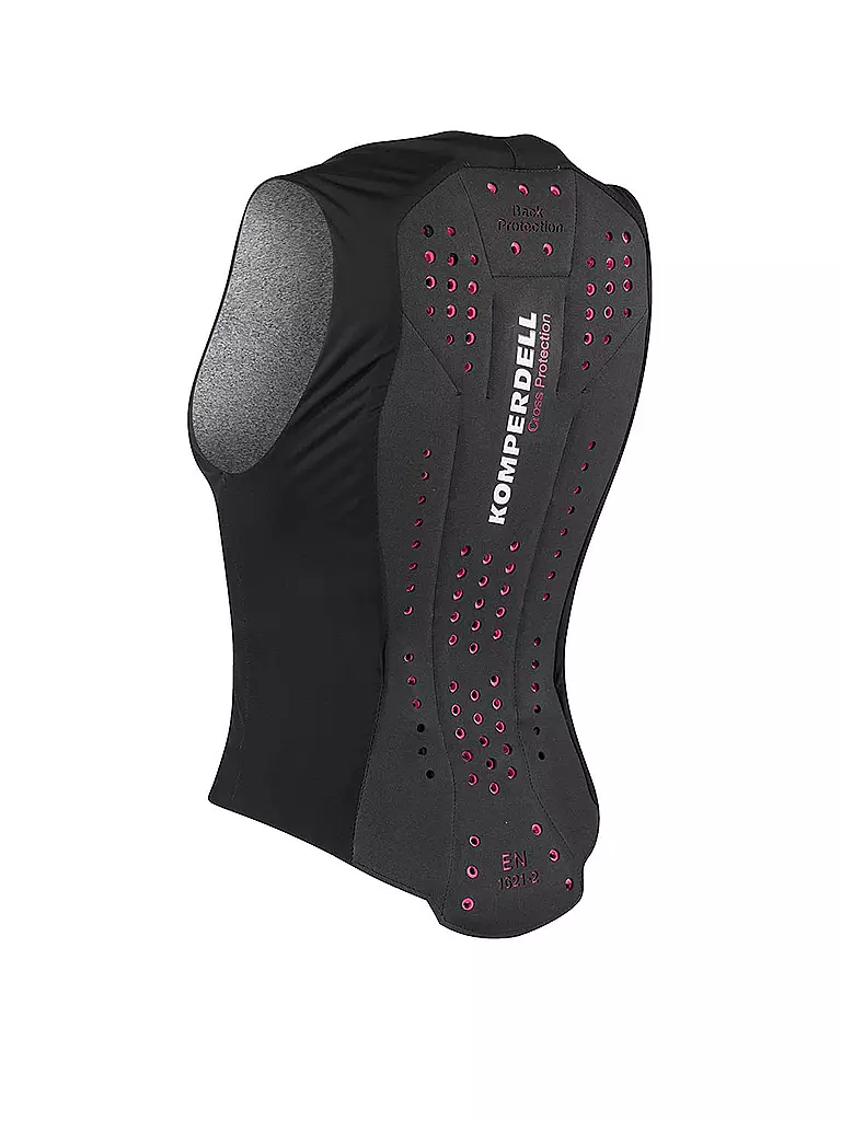 KOMPERDELL | Damen Protektorweste Cross SuperEco Vest | schwarz