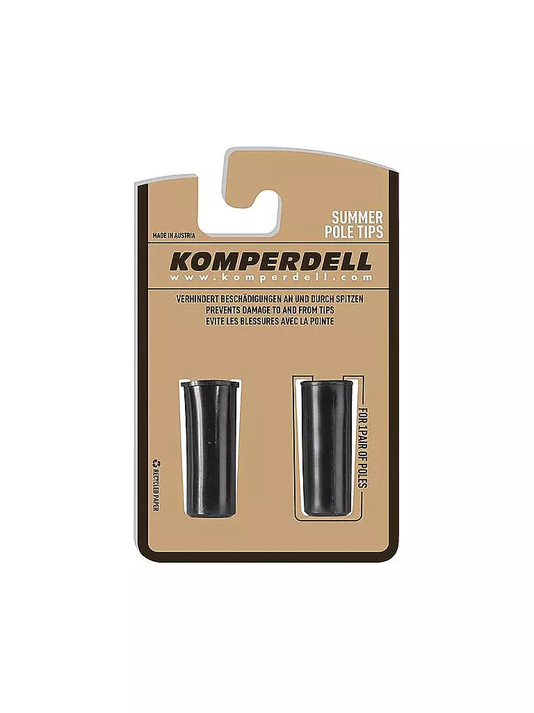 KOMPERDELL | Gummispitze 12mm | schwarz