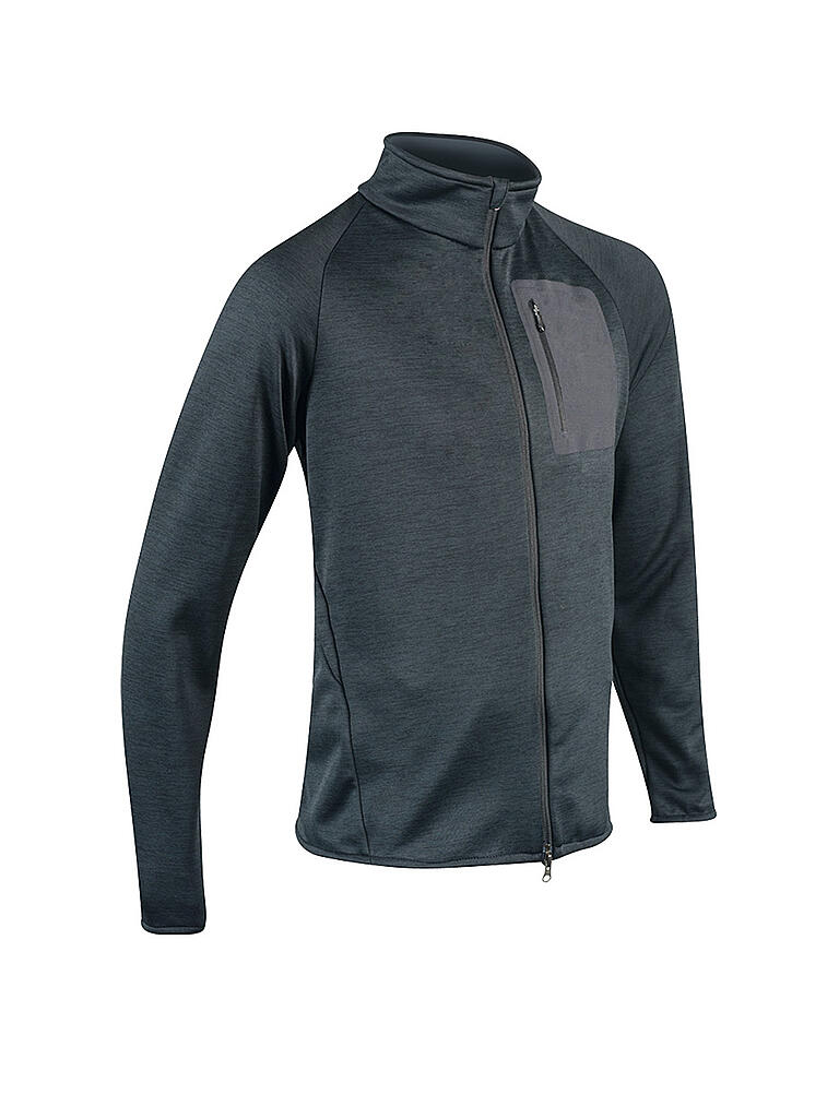 KOMPERDELL | Herren Protektoren Sweater Full Zip | schwarz