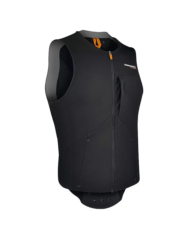 KOMPERDELL | Herren Protektorweste Air Vest | schwarz