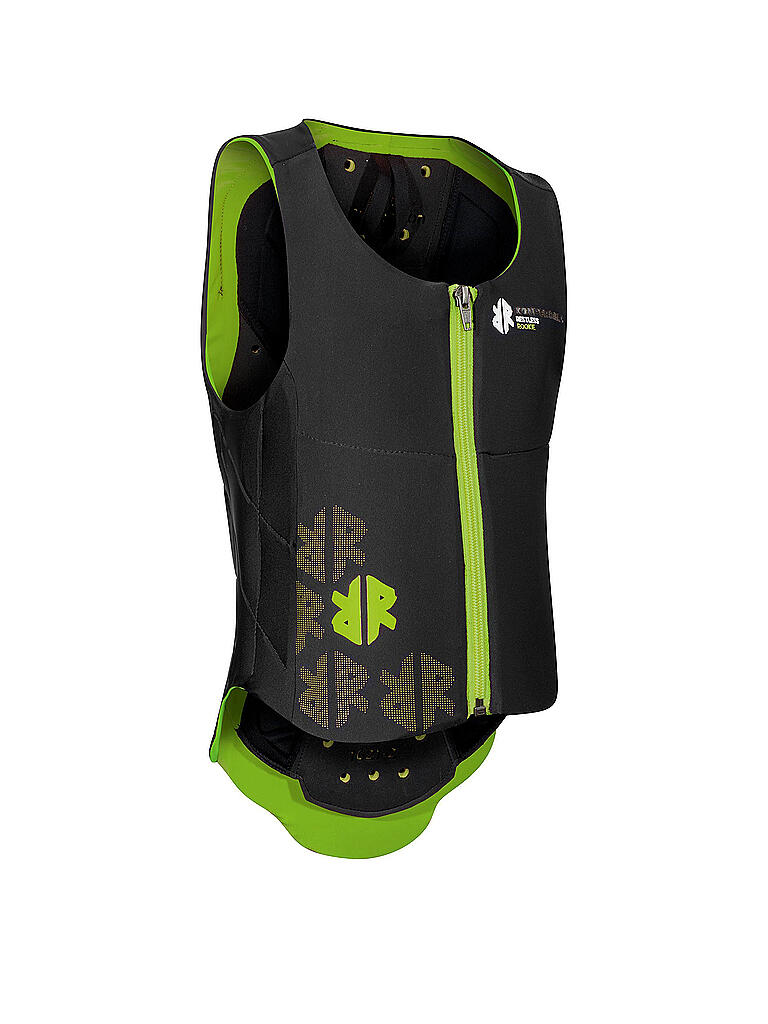 KOMPERDELL | Kinder Protektorweste Ballistic Vest Junior | schwarz