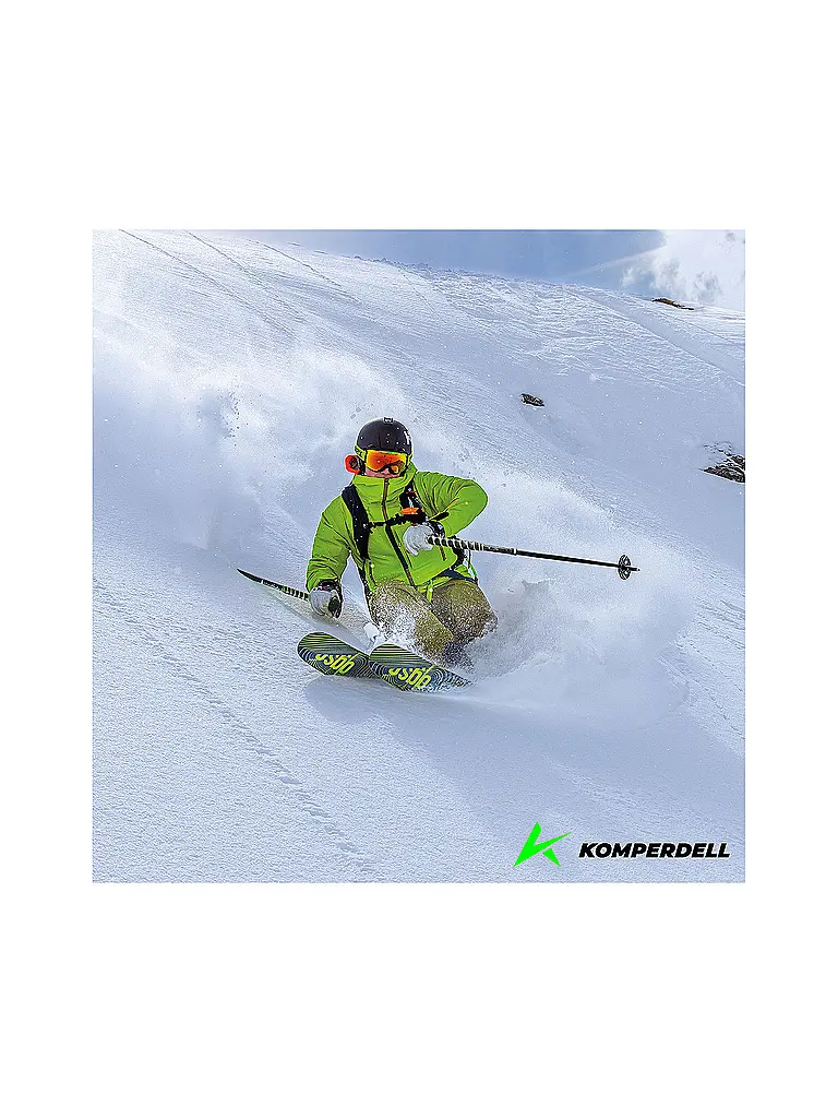 KOMPERDELL | Tourenstöcke Big Art Titanal Vario | Schwarz