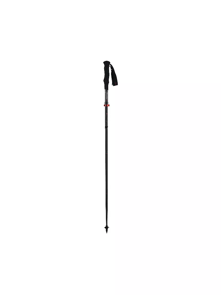 KOMPERDELL | Trekkingstöcke Trailstick Carbon C4 Vario Rocksleeve | schwarz