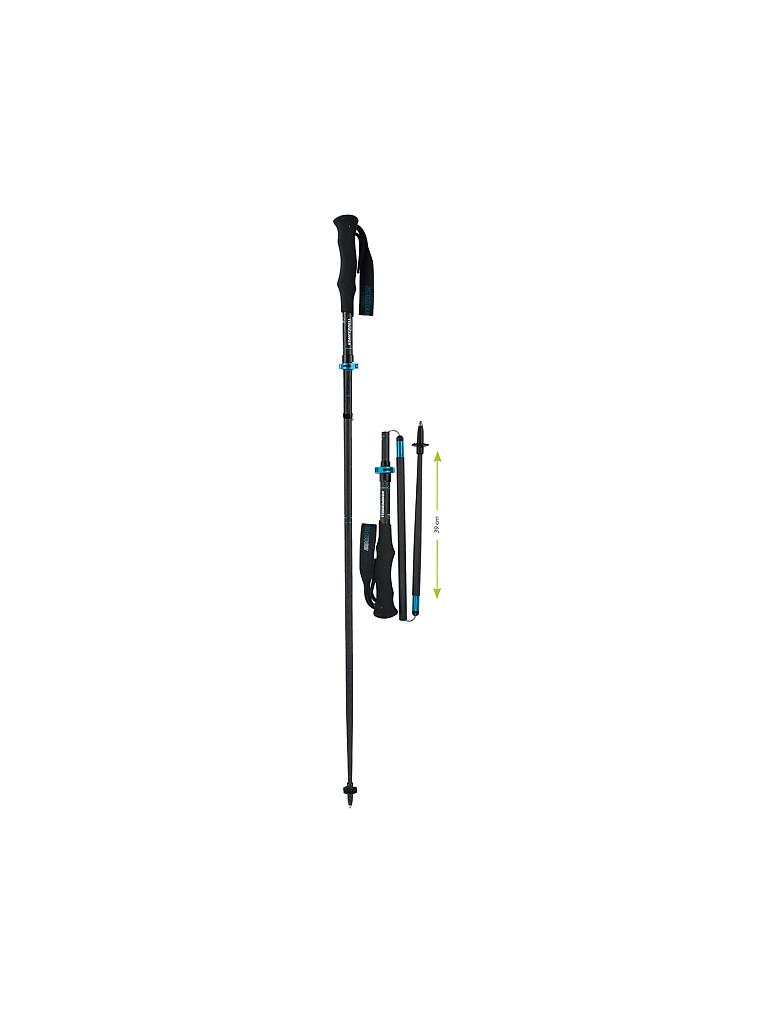 KOMPERDELL | Trekkingstöcke Trailstick Carbon C4 Vario | schwarz