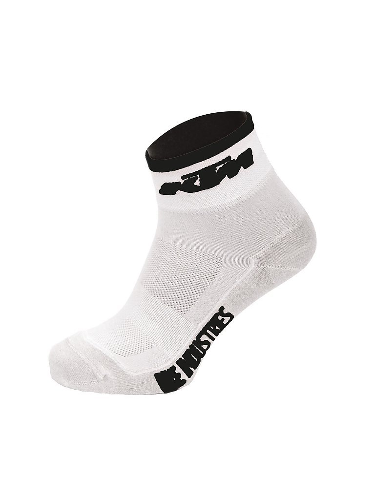 KTM Herren Bikesocken Factory Line weiß | 44-47